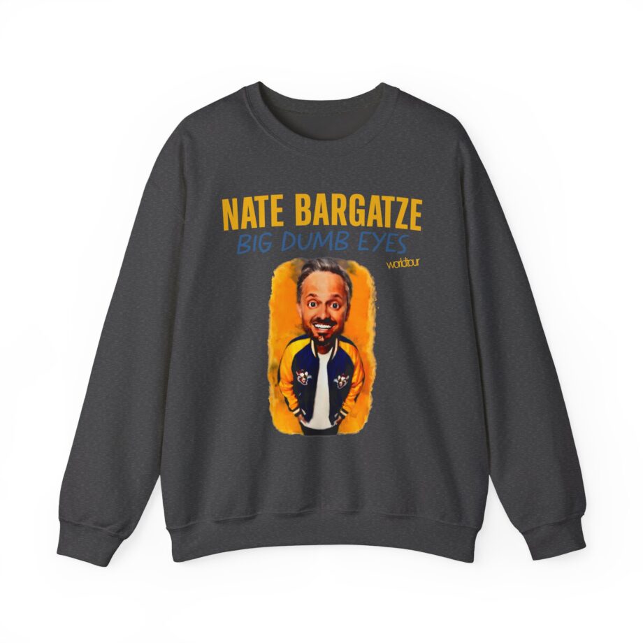 Nate Bargatze Big Dumb Eyes Tour Unisex Heavy Blend™ Crewneck Sweatshirt