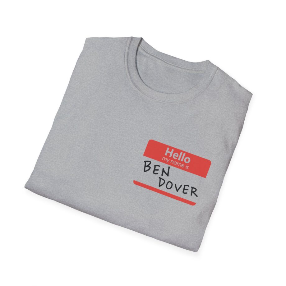 Baylen Levine Ben Dover Unisex Softstyle T-shirt