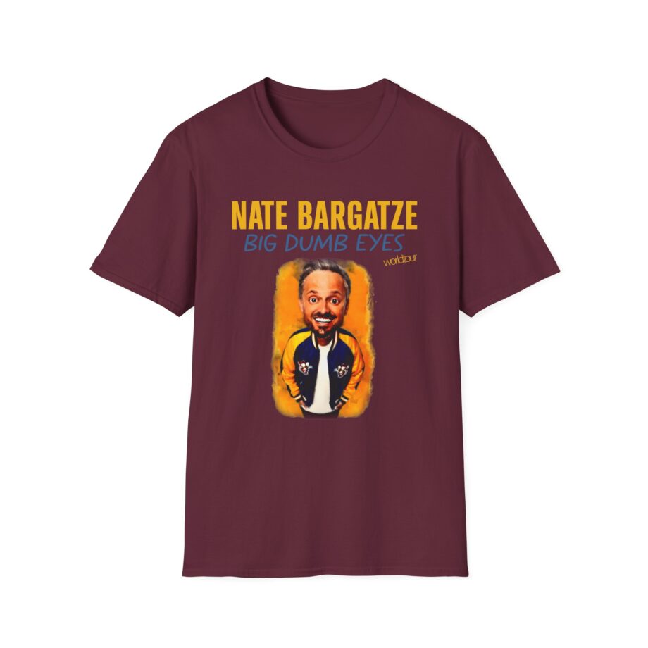 Nate Bargatze Big Dumb Eyes Tour Unisex Softstyle T-Shirt