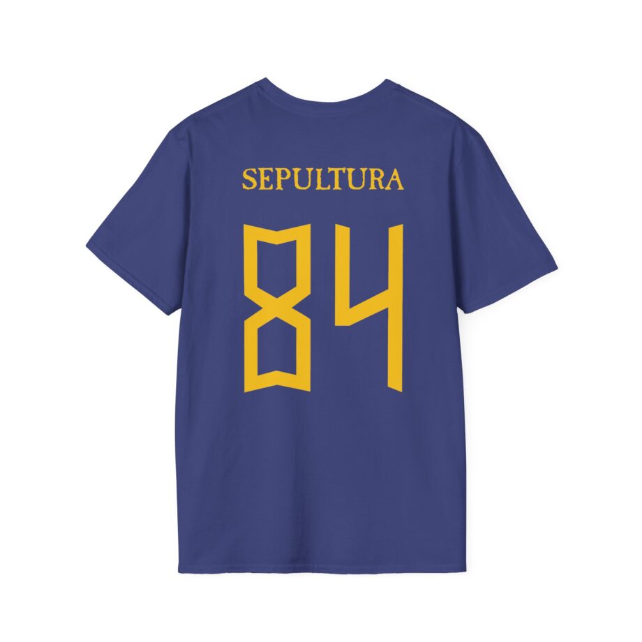 Sepultura 40th Anniversary Soccer Unisex Softstyle T-shirt