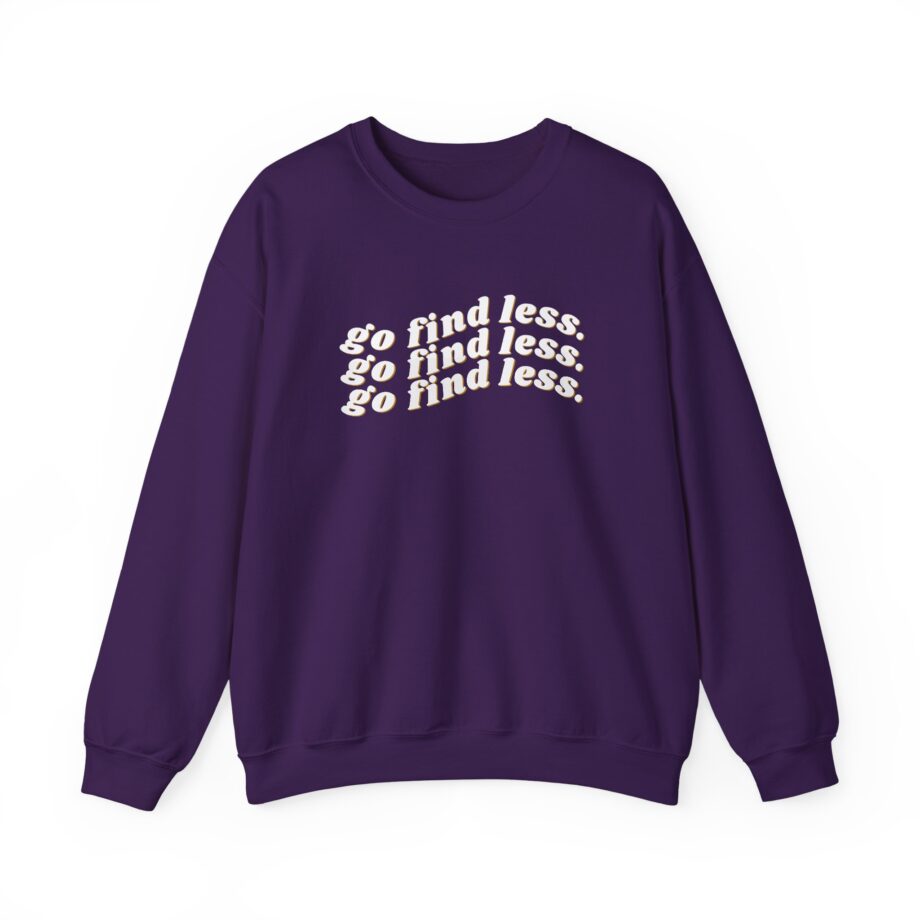 Elyse Myers Go Find Less Unisex Heavy Blend™ Crewneck Sweatshirt