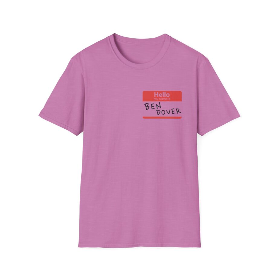 Baylen Levine Ben Dover Unisex Softstyle T-shirt