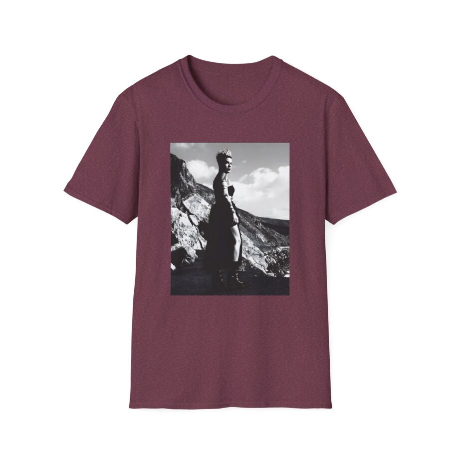 P!nk Split Tie Dye Unisex Softstyle T-Shirt