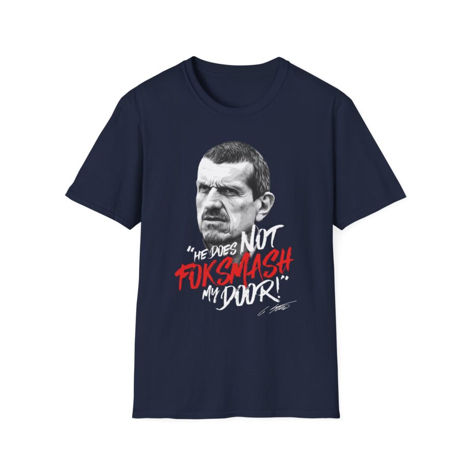 Haas F1 Foksmash-face Unisex Softstyle T-Shirt