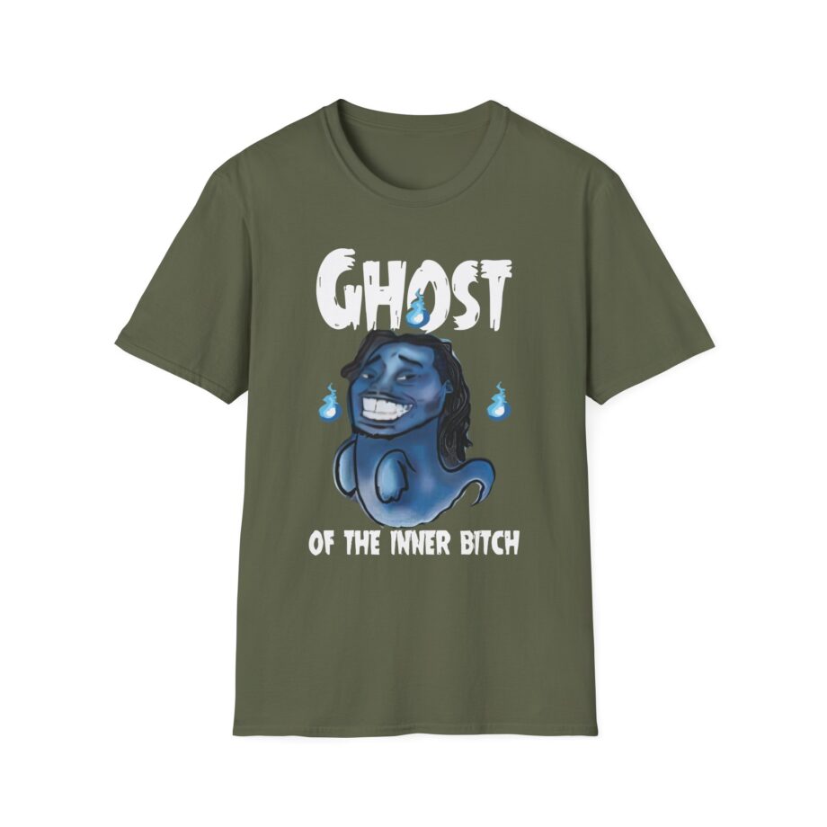 Aba and Preach Ghost of the Inner Bitch Unisex Softstyle T-Shirt