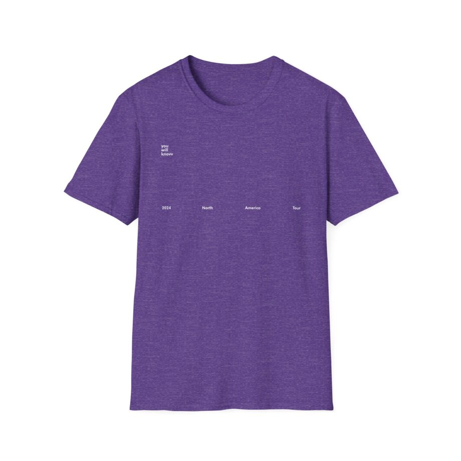 Wave to Earth you.will.knovv NA Tour Unisex Softstyle T-Shirt