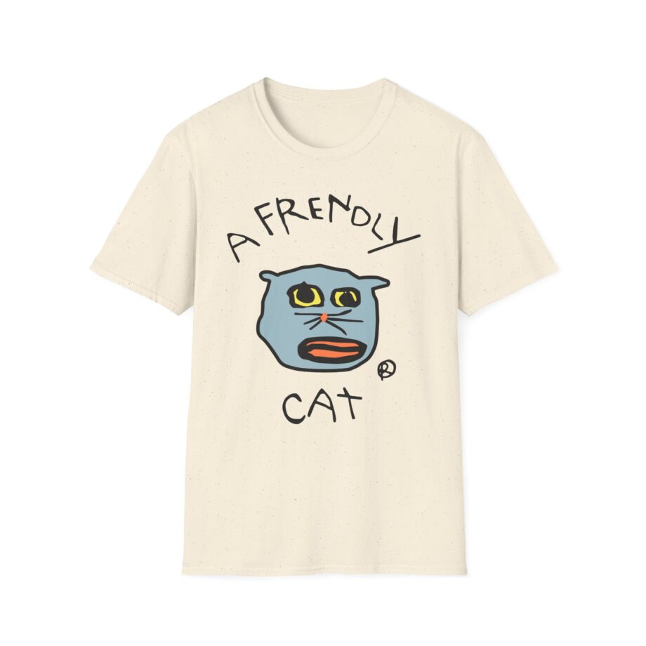 Lirik Just a Frendly Cat Unisex Softstyle T-shirt