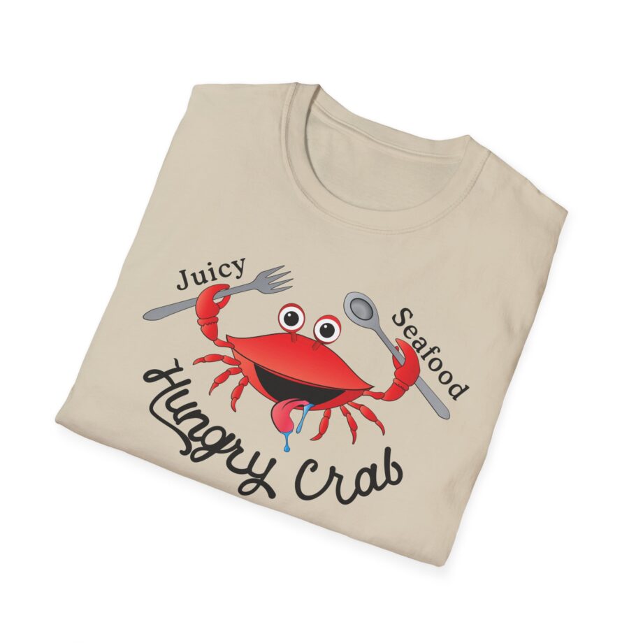 Hungry Box Hungry Crab Juicy Seafood Unisex Softstyle T-shirt