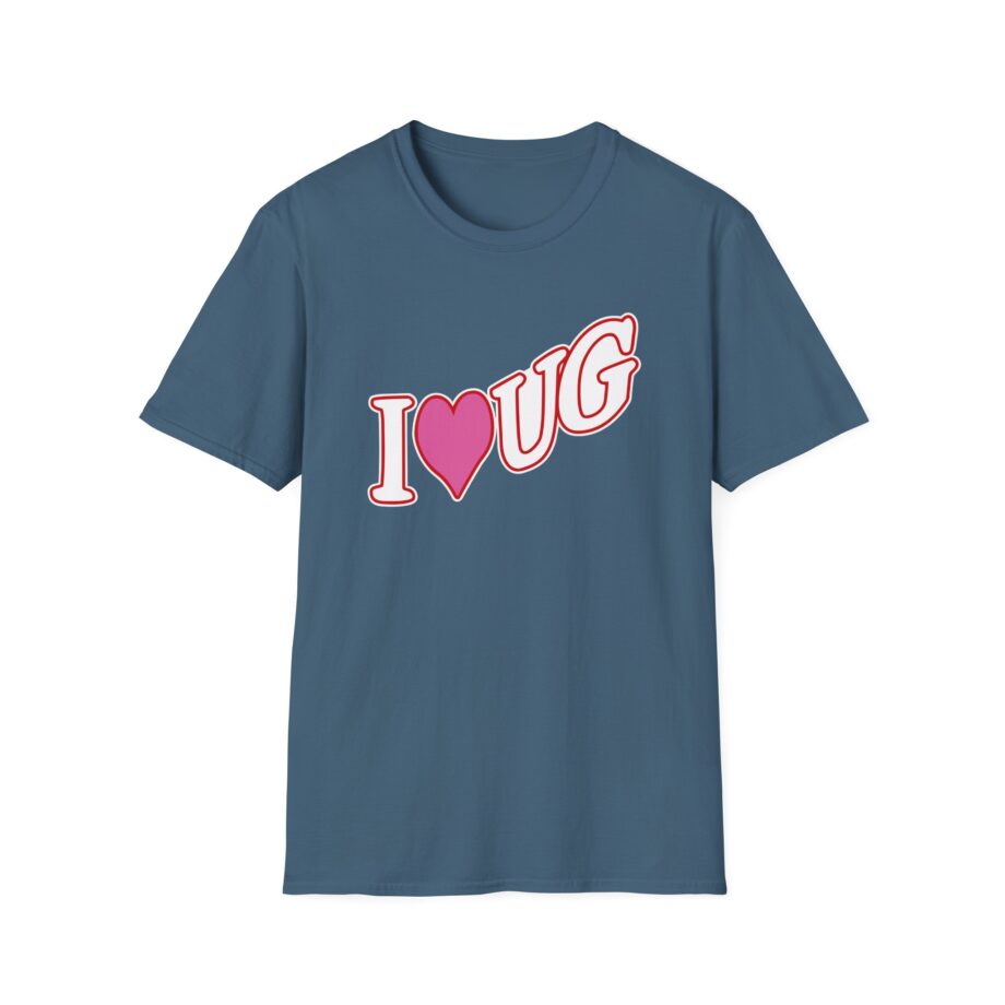 Undergrunn I Love Ug Unisex Softstyle T-Shirt