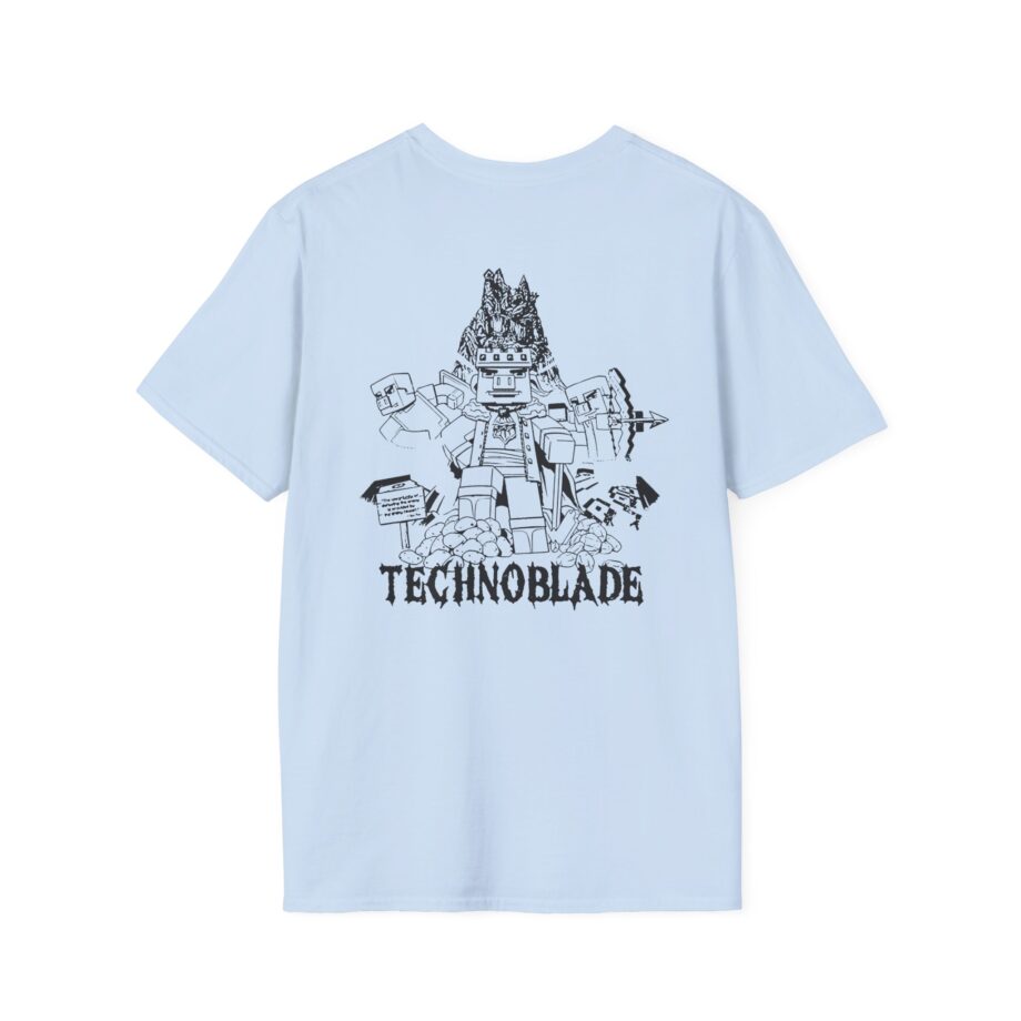 Technoblade Diamond Bow Unisex Softstyle T-shirt