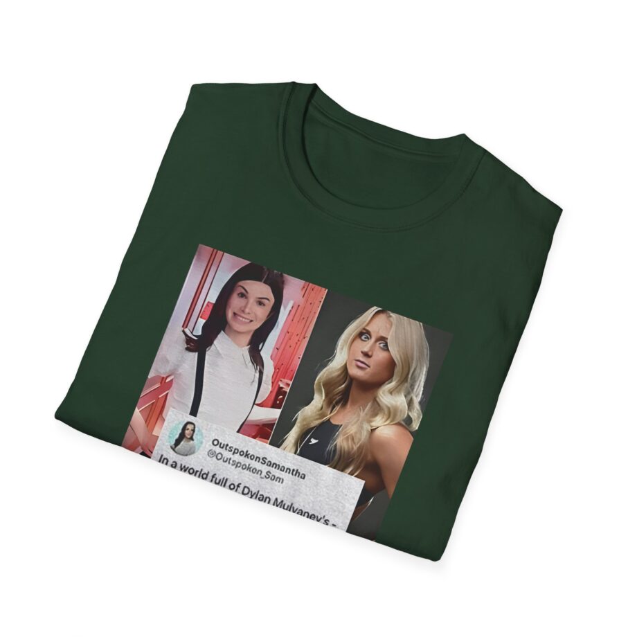 In a World Full of Dylan Mulvaney’s Be a Riley Gaines Unisex Softstyle T-Shirt