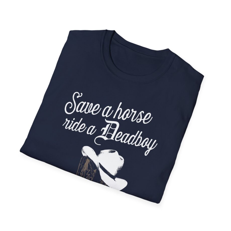 Bones Save a Horse Ride a Deadboy Unisex Softstyle T-shirt