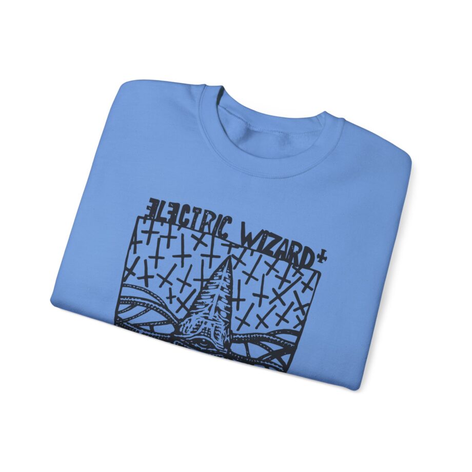 Electric Wizard Doom Sludge Stoner Metal Poster Unisex Heavy Blend™ Crewneck Sweatshirt