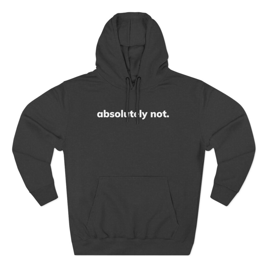 Elyse Myers Absolutely Not Three-Panel Fleece Hoodie