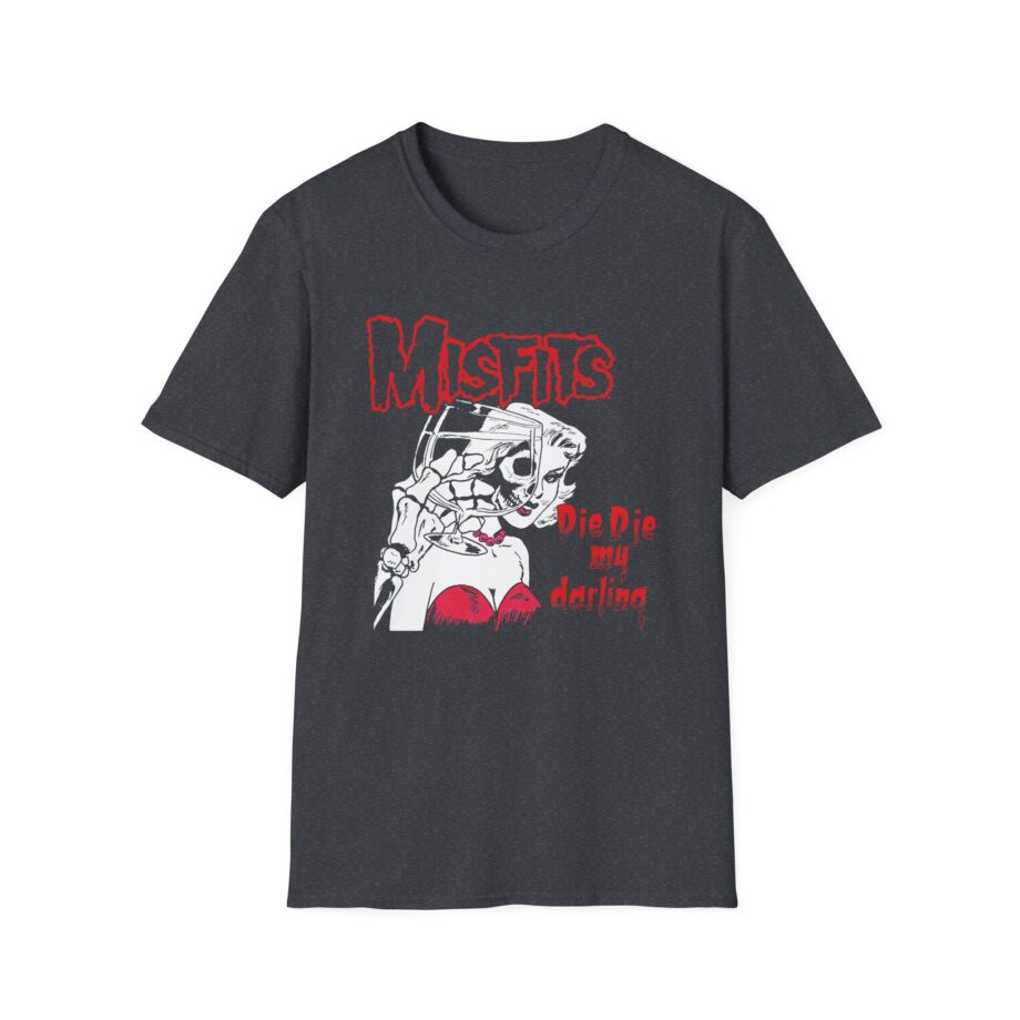 Misfits Die Die My Valentine Unisex Softstyle T-Shirt