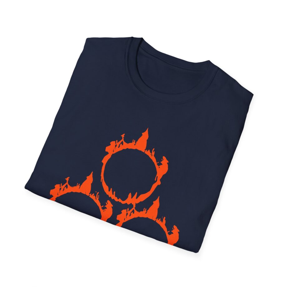 Periphery Circle Flames Unisex Softstyle T-shirt