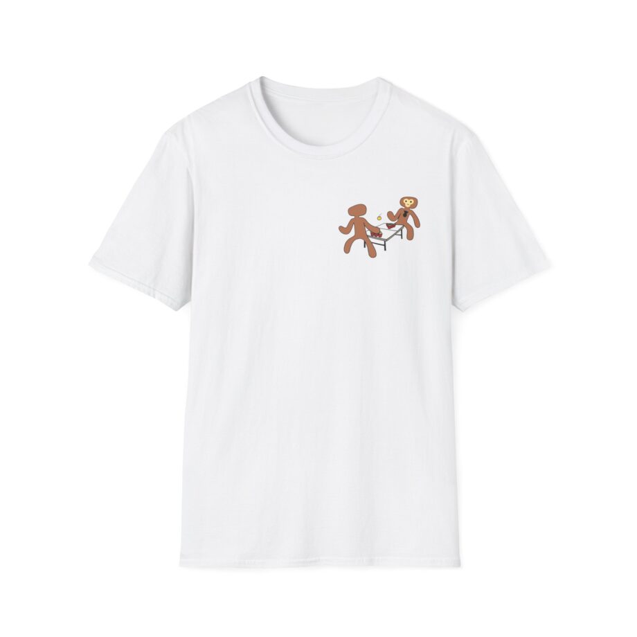 Spoonkidv Monke Pong Unisex Softstyle T-Shirt