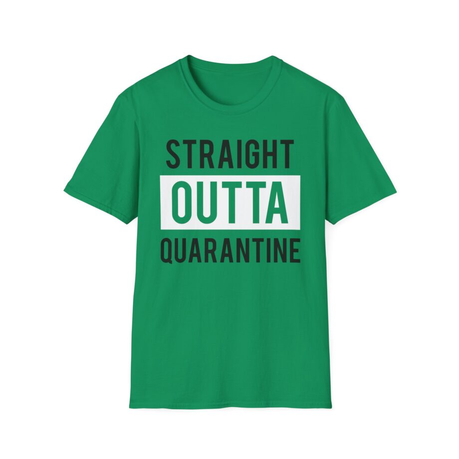 Nwa Straight Outta Quarantine Unisex Softstyle T-shirt