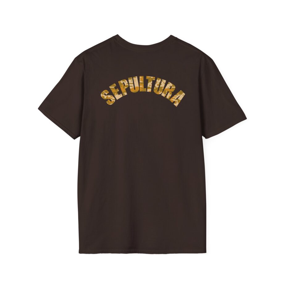 Sepultura Desert Camo S Unisex Softstyle T-shirt