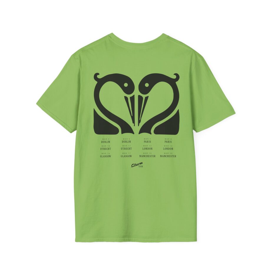 Clairo Charm Swan Europe Tour Unisex Softstyle T-Shirt