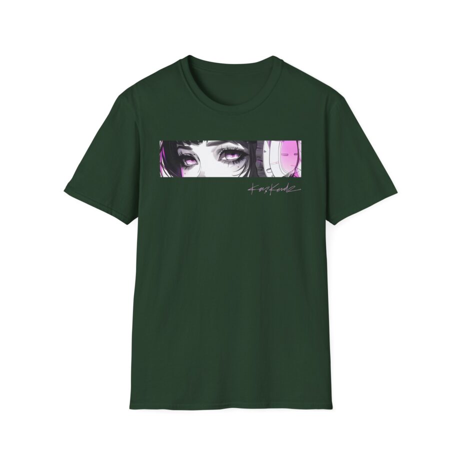 Kaskade Anime Eyes Unisex Softstyle T-shirt