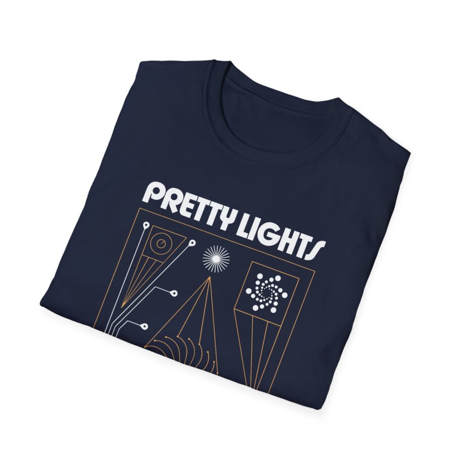 Pretty Lights Swirl Science Unisex Softstyle T-Shirt