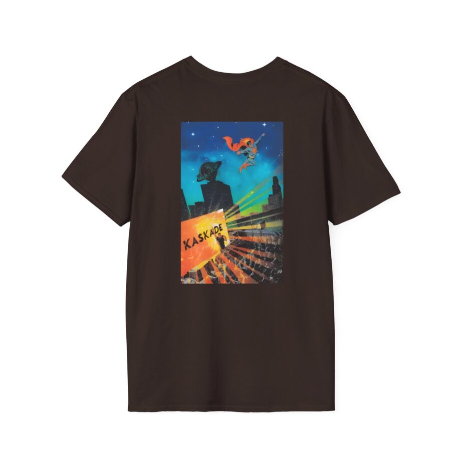 Kaskade X Superman Comic Unisex Softstyle T-shirt