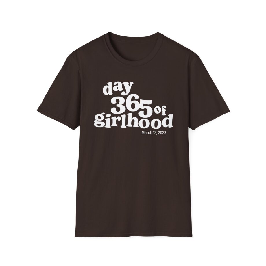Dylan Mulvaney Day 365 Days of Girlhood  Unisex Softstyle T-Shirt