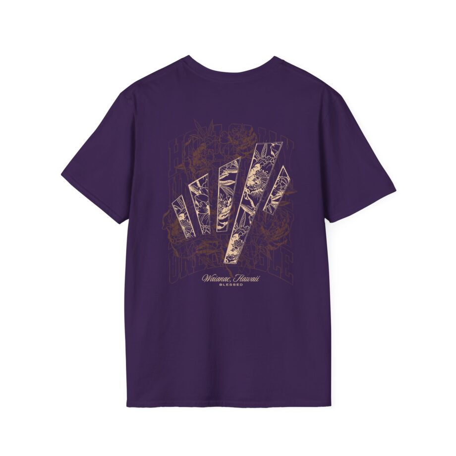 Max Holloway Undeniable Burgundy Unisex Softstyle T-shirt
