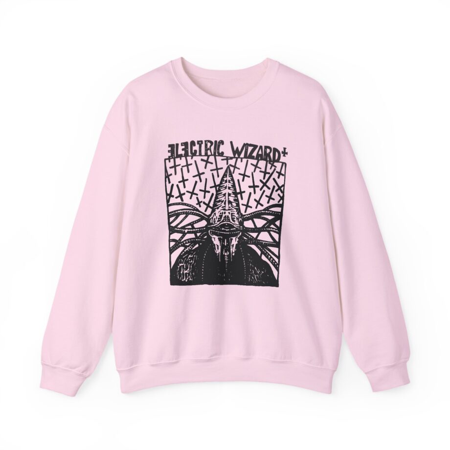 Electric Wizard Doom Sludge Stoner Metal Poster Unisex Heavy Blend™ Crewneck Sweatshirt