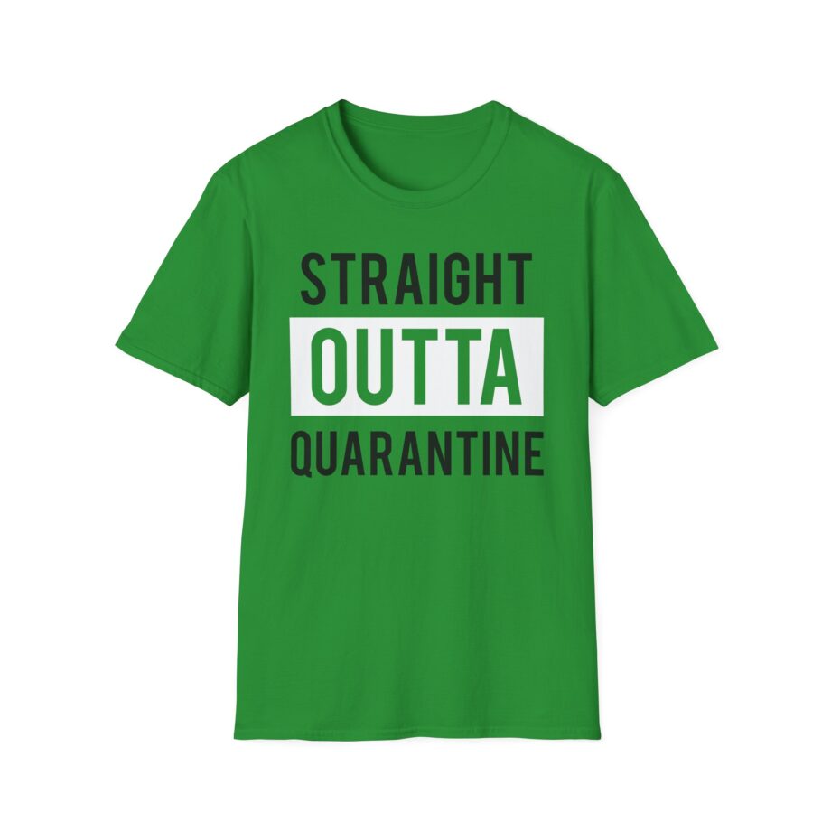 Nwa Straight Outta Quarantine Unisex Softstyle T-shirt