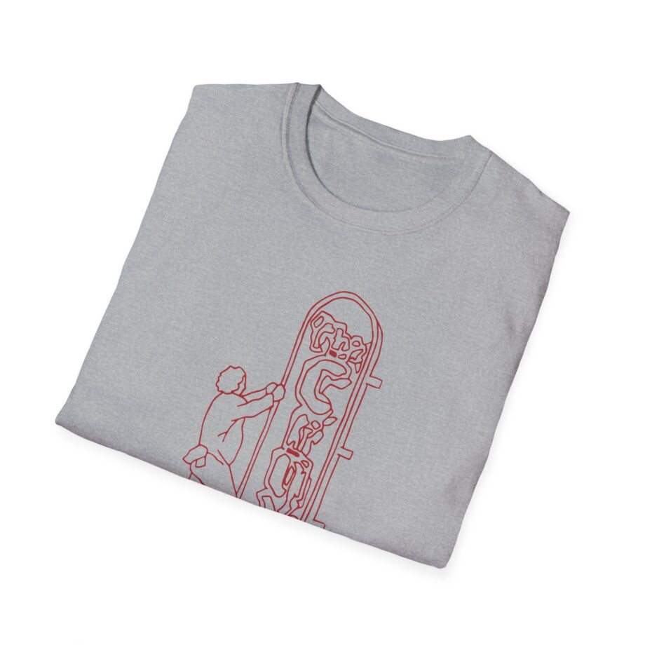 Djo The Crux Sign Ringer Unisex Softstyle T-Shirt