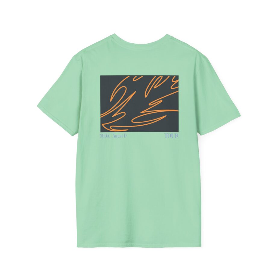 Suga | Agust  D-day Tour Unisex Softstyle T-shirt
