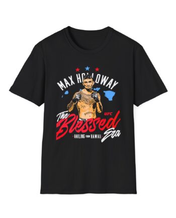 Max Holloway Blessed Unisex Softstyle T-shirt