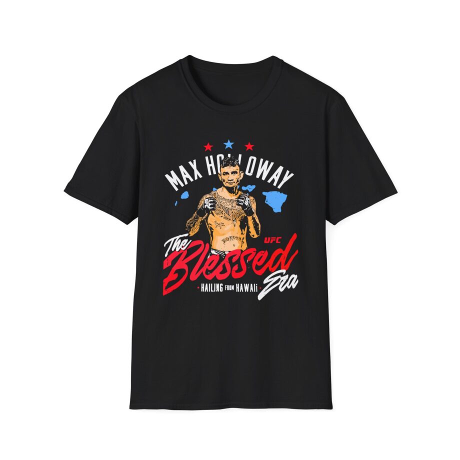 Max Holloway Blessed Unisex Softstyle T-shirt