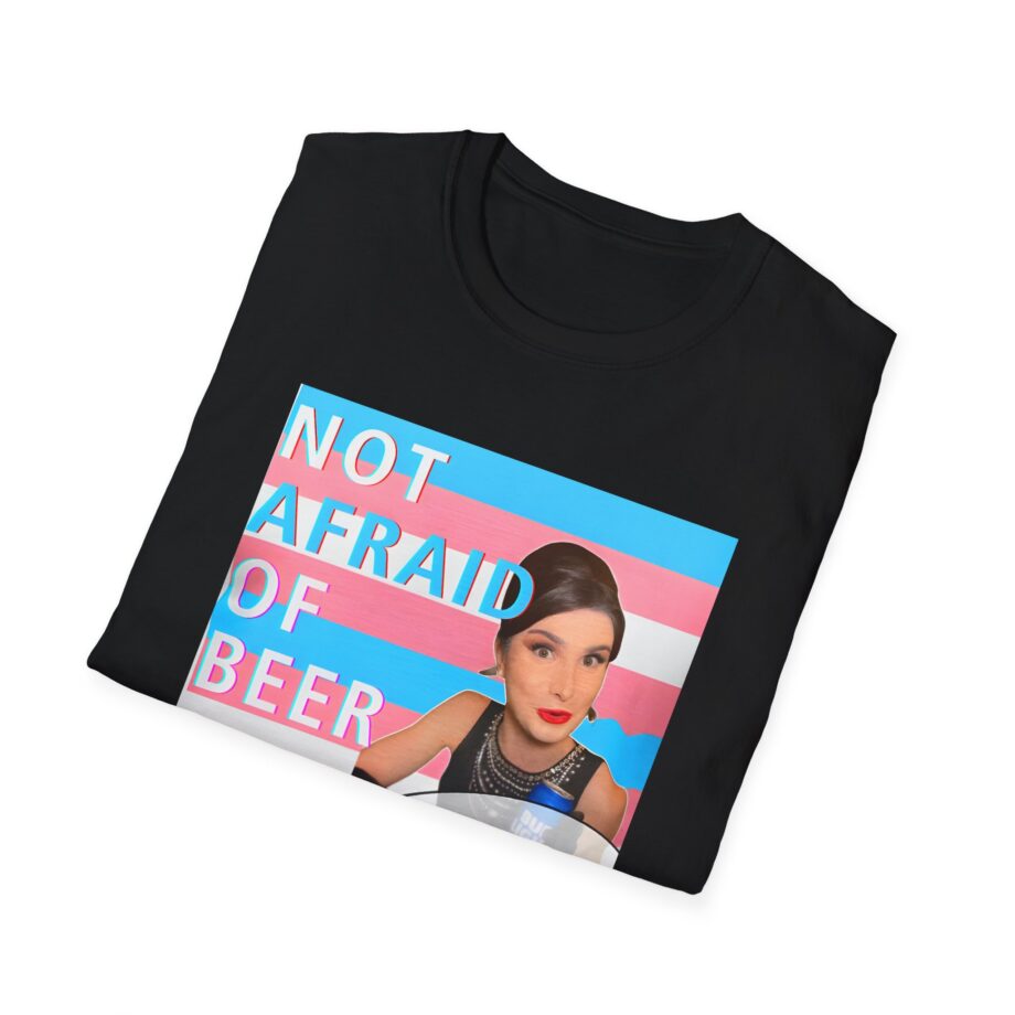 Dylan Mulvaney Not Afraid of Beer Unisex Softstyle T-Shirt