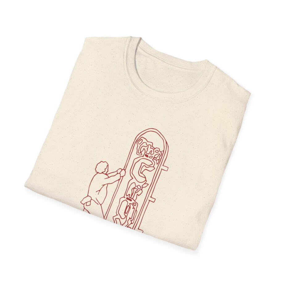 Djo The Crux Sign Ringer Unisex Softstyle T-Shirt