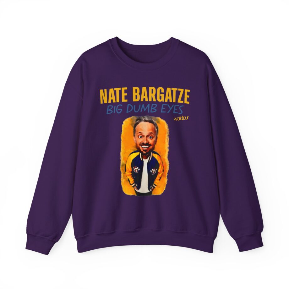 Nate Bargatze Big Dumb Eyes Tour Unisex Heavy Blend™ Crewneck Sweatshirt