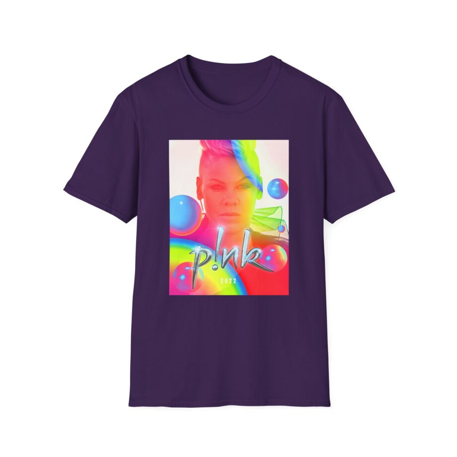 P!nk Summer 2022 Rainbow Unisex Softstyle T-shirt