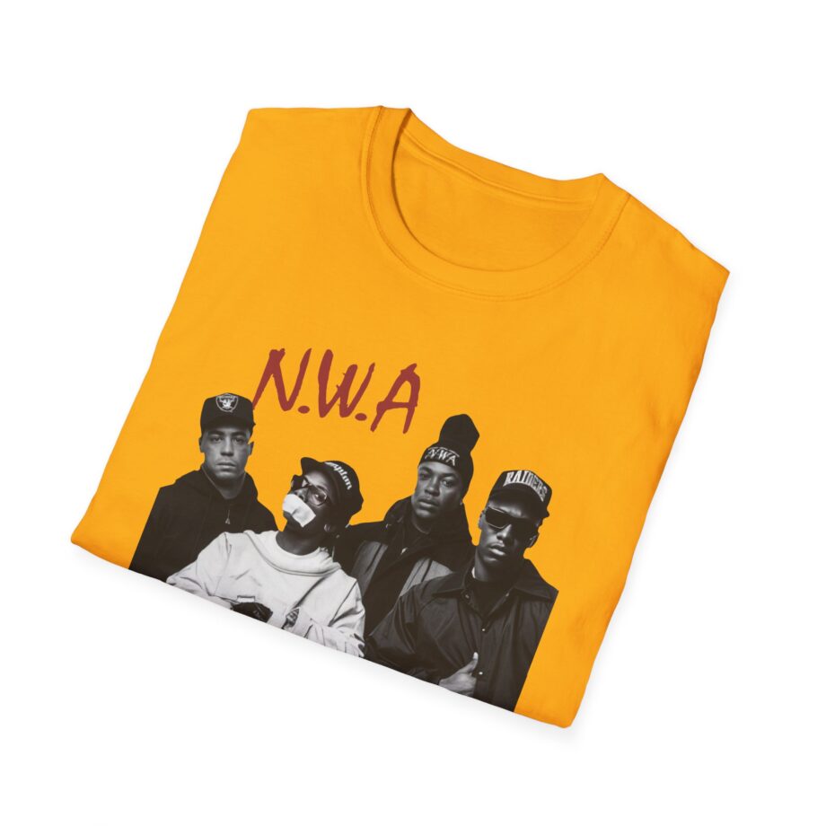 Nwa Rap Unisex Softstyle T-shirt