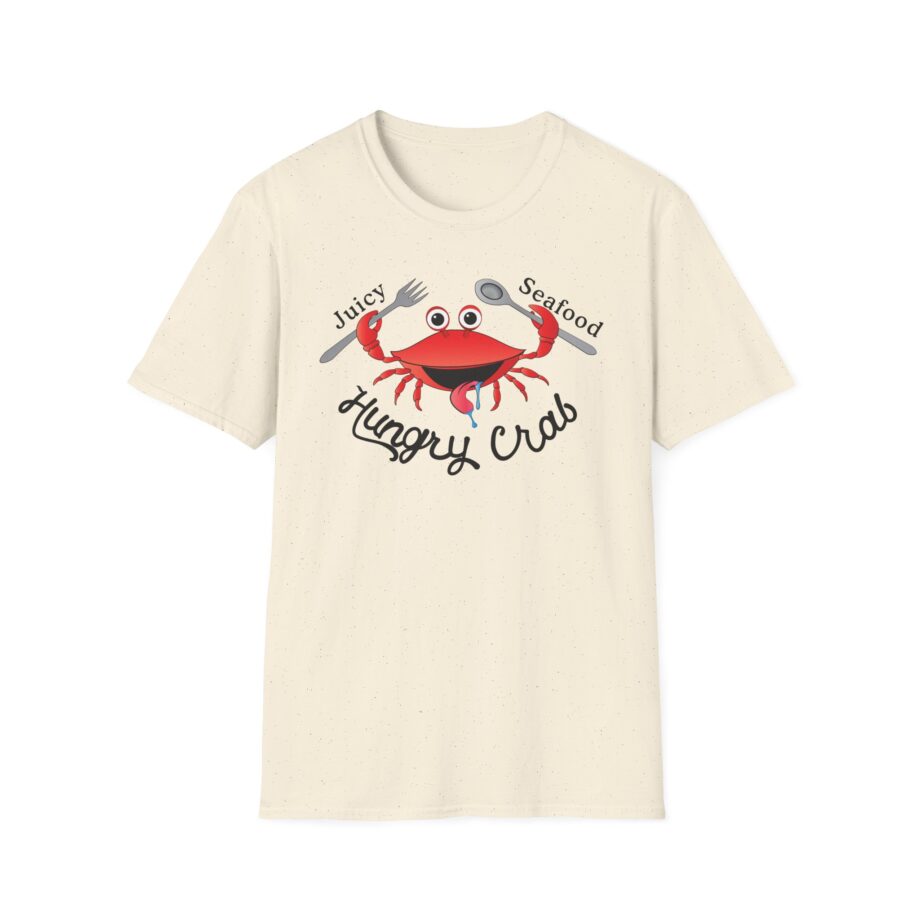Hungry Box Hungry Crab Juicy Seafood Unisex Softstyle T-shirt