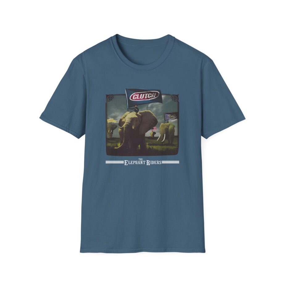Clutch Elephant Riders Unisex Softstyle T-Shirt