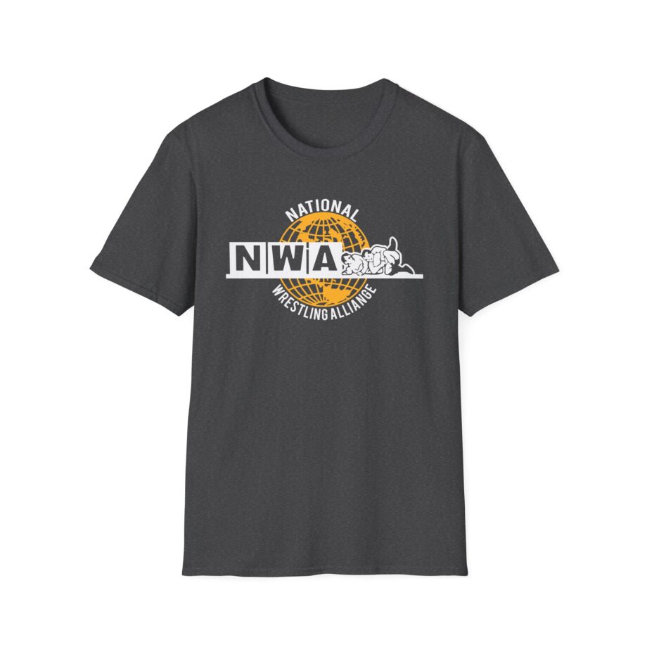 Nwa National Wrestling Alliance Unisex Softstyle T-shirt
