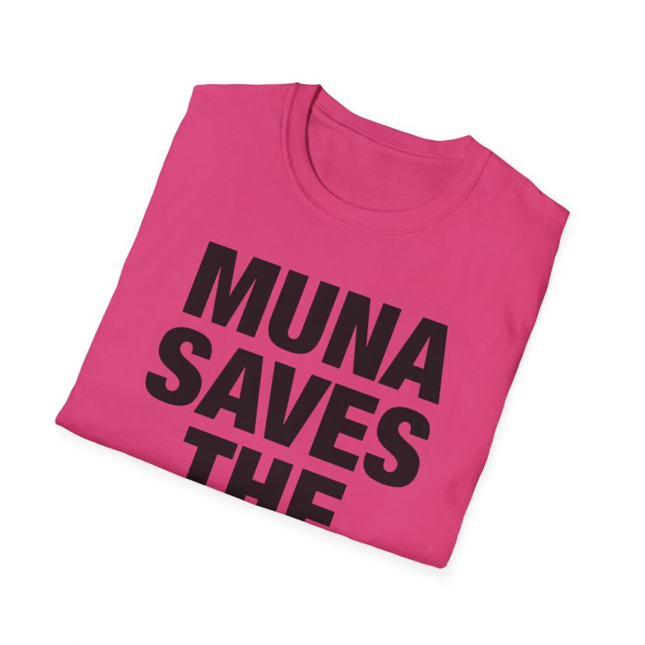 Muna Saves the World Unisex Softstyle T-shirt