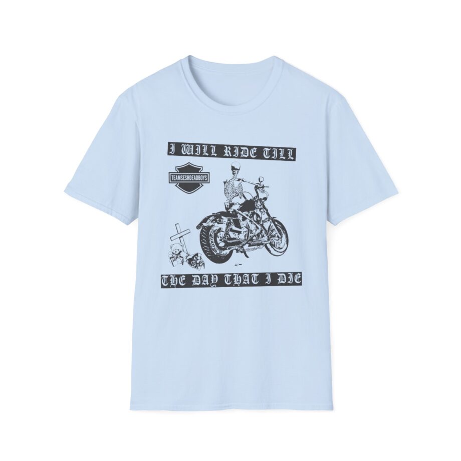 Bones Team Sesh Ride Till I Die Unisex Softstyle T-shirt