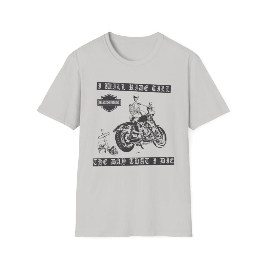 Bones Team Sesh Ride Till I Die Unisex Softstyle T-shirt