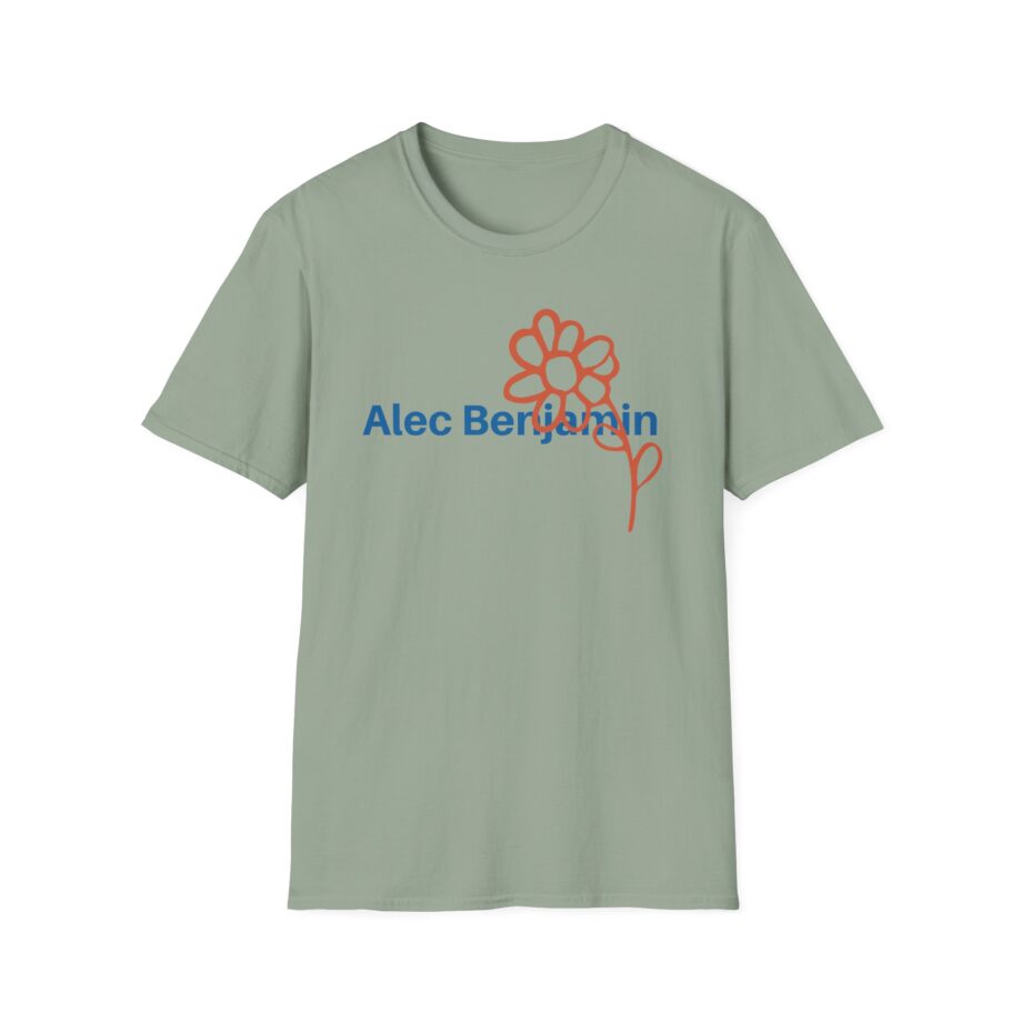 Alec Benjamin Flower Unisex Softstyle T-shirt