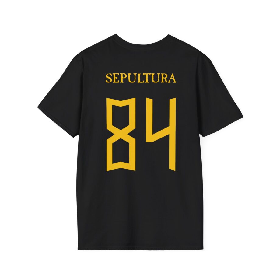 Sepultura 40th Anniversary Soccer Unisex Softstyle T-shirt