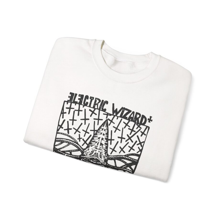 Electric Wizard Doom Sludge Stoner Metal Poster Unisex Heavy Blend™ Crewneck Sweatshirt