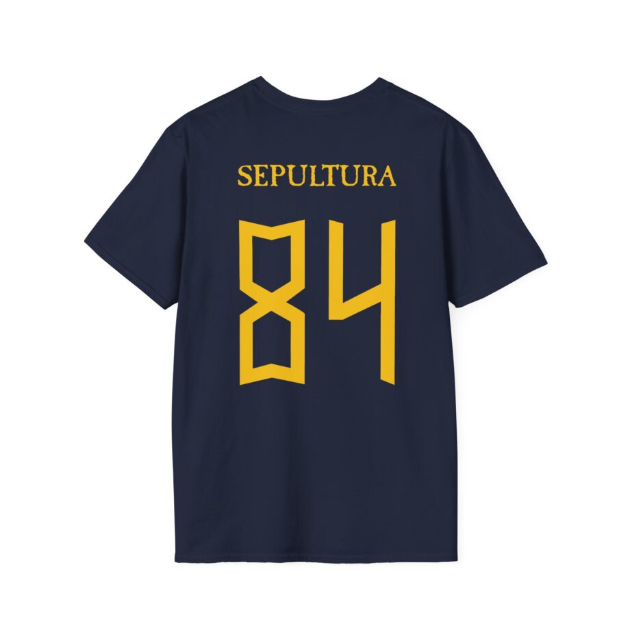Sepultura 40th Anniversary Soccer Unisex Softstyle T-shirt